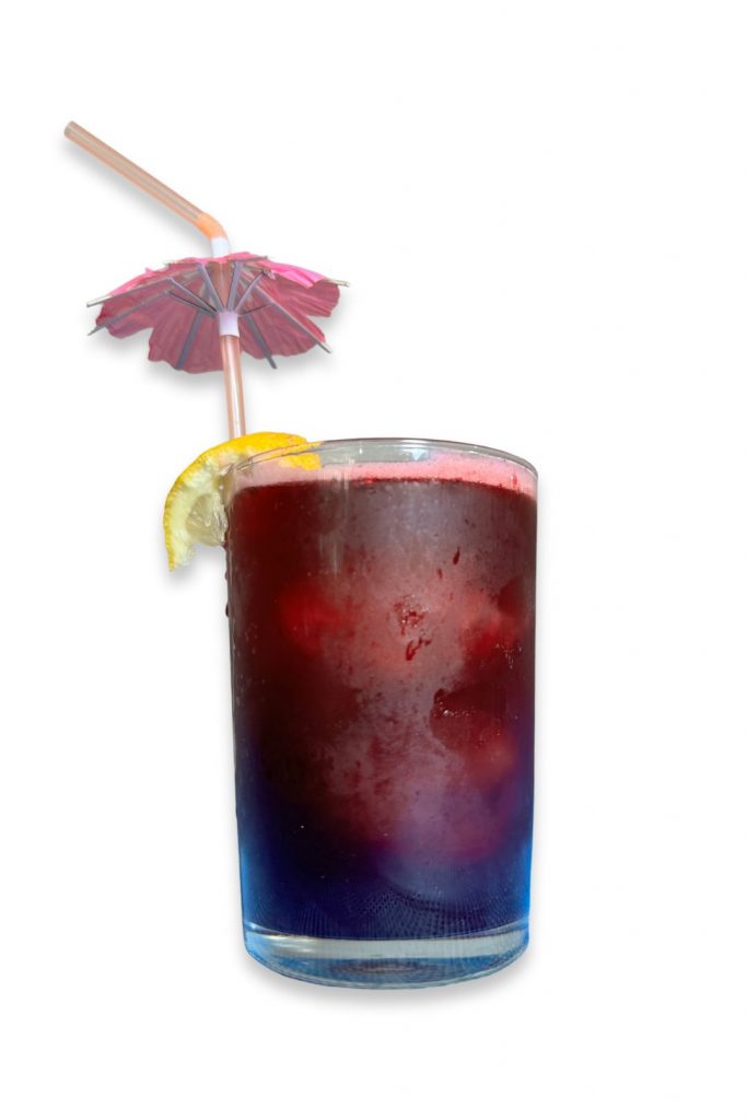 vaso grande de tinto de verano