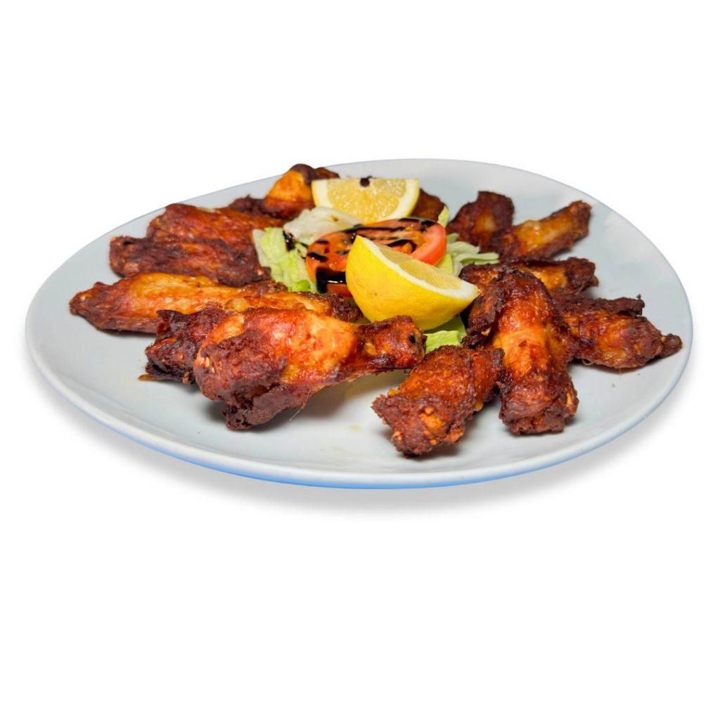 platillo de alitas de pollo con el sabor de casa