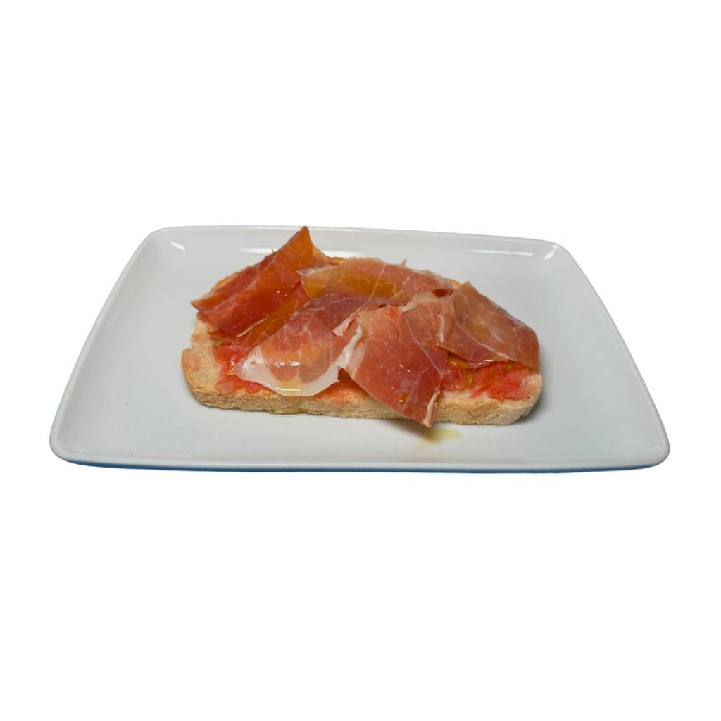 tosta de jamon serrano